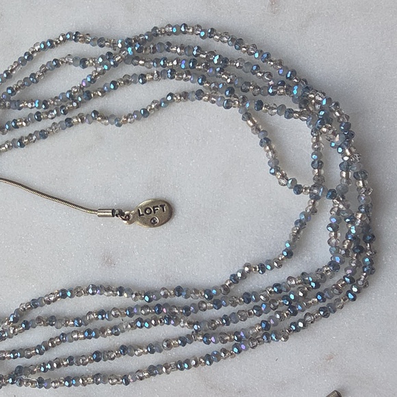 LOFT multi-strand beaded necklace - Picture 5 of 12